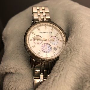 Michael Kors Mother of Pearls StainlessSteel Watch